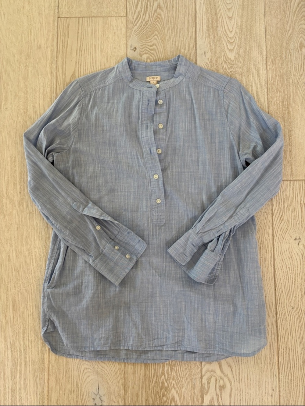 J.Crew size small Henley style tunic.